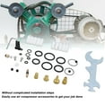 thumbnail image 4 of Piezas De Repuesto Para Compresores De Aire, Kit Completo De Reparación De Compresores De Aire De Metal Y PVC Para Bomba Manual, 4 of 7