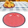 thumbnail image 3 of Reusable Snack Plate Reusable Melamine Plate 9in Dinner Plate Lightweight Decorative Tableware with Smooth Round Edge for Fruits Salads Cakes, 3 of 7