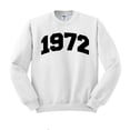 thumbnail image 1 of 1972 College Style Sweatshirt Unisex 3X-Large White, 1 of 5