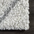thumbnail image 3 of nuLOOM Trellis Cozy Soft & Plush Shag Area Rug, 3' x 5', White, 3 of 10