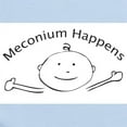 thumbnail image 2 of CafePress - Meconium Happens Infant Bodysuit - Baby Light Bodysuit, Size Newborn - 24 Months, 2 of 4