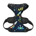 thumbnail image 5 of Picia Funny Spaceships No-Pull Dog Harness Reflective Front Clip Vest with Handle,Step-in Air Dog Harness,Adjustable 2 Metal Rings 4 Buckles,Easy to Put on & Take Off Large, 5 of 9