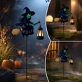 thumbnail image 2 of sruoe Halloween Witch Ground Stake Light, Solar LED Decor Lamp, Halloween Garden Decor, Halloween Outdoor Decor for Yard Lawn Patio, 2 of 6