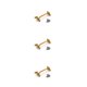 thumbnail image 2 of Vogacara RC Car Steering Linking Turning Seat Modification Parts Reemplazo del kit de accesorios Reemplazo para A949 A959 K929 Golden Type1 NO1 Vogacara CBP212213, 2 of 6