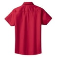 thumbnail image 7 of Yellow Rooster Womens Short Sleeve Easy Care Shirt Red/Light Stone M, 7 of 7