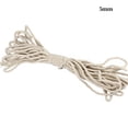 thumbnail image 4 of Yuarrent Cuerda de algodón de 5mm, 8mm, 10mm, 15mm, cuerda trenzada gruesa, cuerda trenzada de decoración Beige, cuerda artesanal para el hogar, Kits de decoración para fiestas 5 mm Yuarrent HA002654-01, 4 of 6