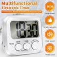 thumbnail image 4 of Digital Kitchen Timer, Large Screen Large Font Display, Magnetic Back Cooking Timer, Loud Alarm, 4 of 5