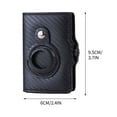 thumbnail image 2 of Fiudx Tarjetero Multifuncional con Bloqueo Rfid, Organizador Ligero y Compacto, Capacidad para 14 Tarjetas, Ideal para Uso Diario, Viajes y Oficina., 2 of 3