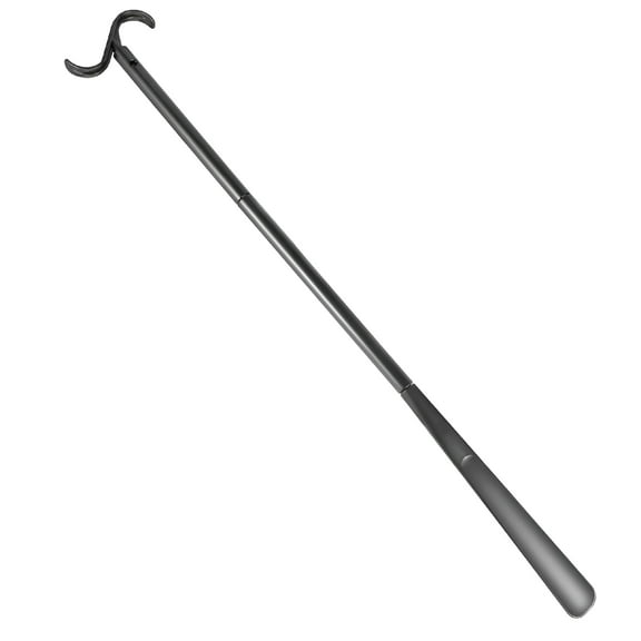 FACEGA Dressing Aid Rod Stick with Shoe Horn and Sock Removal Tool,Adjustable Extendable for Students