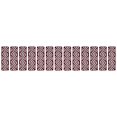 thumbnail image 3 of Stair Treads 9 inch by 28 inch by sussexhome Braid Collection Trellis Design Vibrant and Soft Stair Treads, Red & White, Pack of 7 [100% Polypropylene], 3 of 3
