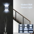 thumbnail image 4 of AC85-265V Lampe Murale Moderne LED Encastrée Éclairage Intérieur Adapté pour Chambre, Balcon, Allée, Couloir, Escalier, 4 of 8