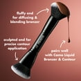 thumbnail image 6 of e.l.f. Liquid Bronzer & Contour Duo Makeup Brush, 6 of 12