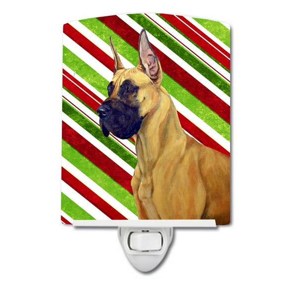 Great Dane Holiday Christmas Ceramic Night Light