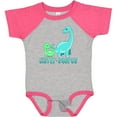 thumbnail image 3 of Inktastic Sister-saurus Cute Brontosaurus Family Boys or Girls Baby Bodysuit, 3 of 5