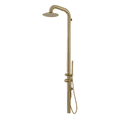 thumbnail image 3 of HEATGENE Outdoor Shower with Body Jets and Handheld, Wall-Mounted Shower Head for Outside/Poolside/Patio Drench Shower - Gold, 3 of 5