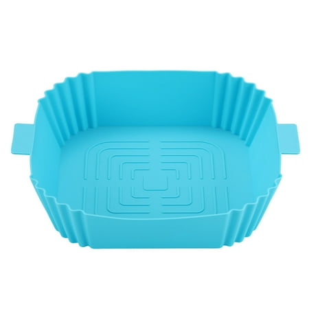 

Younar Air Fryer Silicone Pot Square | Reusable Food-grade Silicone Air Fryer Liners Baskets | Cooking Oven Accessories Silicone Bowl Baking Tray (Top 7.7 Inch / Bottom 6.5 Inch)