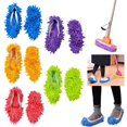 thumbnail image 3 of Mopas para fregar, 5 pares, fáciles de usar para limpiar el polvo, la suciedad y el cabello del suelo del hogar, 10 unidades, 3 of 5
