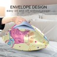 thumbnail image 4 of Yayeee Pillowcase Standard Size Set of 2 Satin Wrinkle Resistant Pillow Case, Neon Skates, 4 of 8