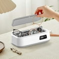 thumbnail image 5 of Portable Ultrasonic Cleaner Machine, 49kHz with 4 Modes for Jewelry, Glasses, Watches, 640ml Stainless Steel Basket, Compact Home Cleaning Device, 5 of 5