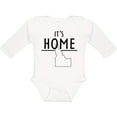 thumbnail image 3 of Inktastic It's Home- State of Idaho Outline Boys or Girls Long Sleeve Baby Bodysuit, 3 of 5