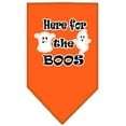 thumbnail image 5 of Halloween Pet and Dog Bandana Screen Printed, "Here For The Boos", 5 of 10
