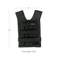 thumbnail image 2 of Titan Fitness Adjustable Weighted Vest 50 lb., 2 of 6