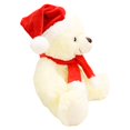 thumbnail image 3 of hirigin Lovely Stuffed Cartoon Bear Doll Cute Christmas Hat Animal Bear Soft Plush Toys Home Decoration Gifts for Kids Adults, 3 of 5