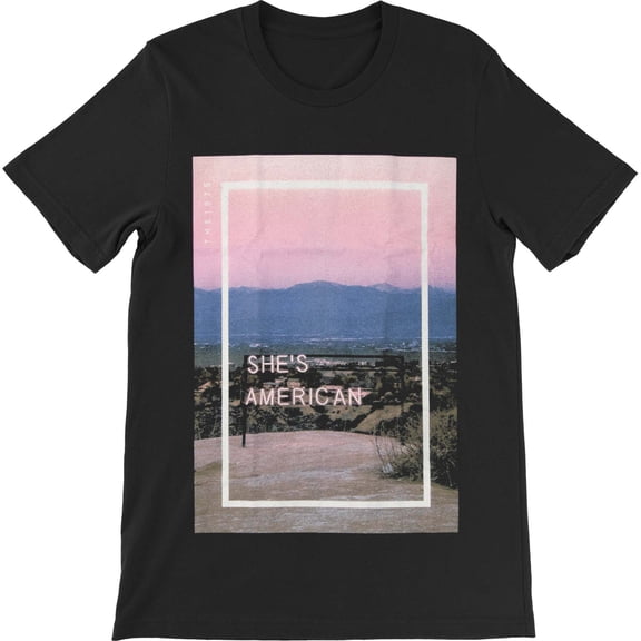 The 1975 Unisex T-Shirt She's American (Small)