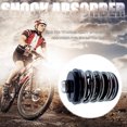 thumbnail image 2 of Amortiguador Amortiguador trasero de resorte de aleación de titanio para bicicleta amortiguador Universal para bicicleta al aire libre pieza para amortiguador Brompton Hugtrwg Para estrenar, 2 of 8