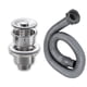 thumbnail image 1 of Kit de tapones de fregadero de acero inoxidable con tapón de drenaje, 1 of 7