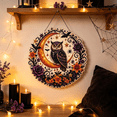 thumbnail image 5 of Halloween Diamond Art Hanging Kits for Adults Beginners, DIY Acrylic 5D Special Shaped Crystal Diamond Gem Art Painting Hanging Ornament for Home Wall Decor and Gift (Halloween Owl), 5 of 7