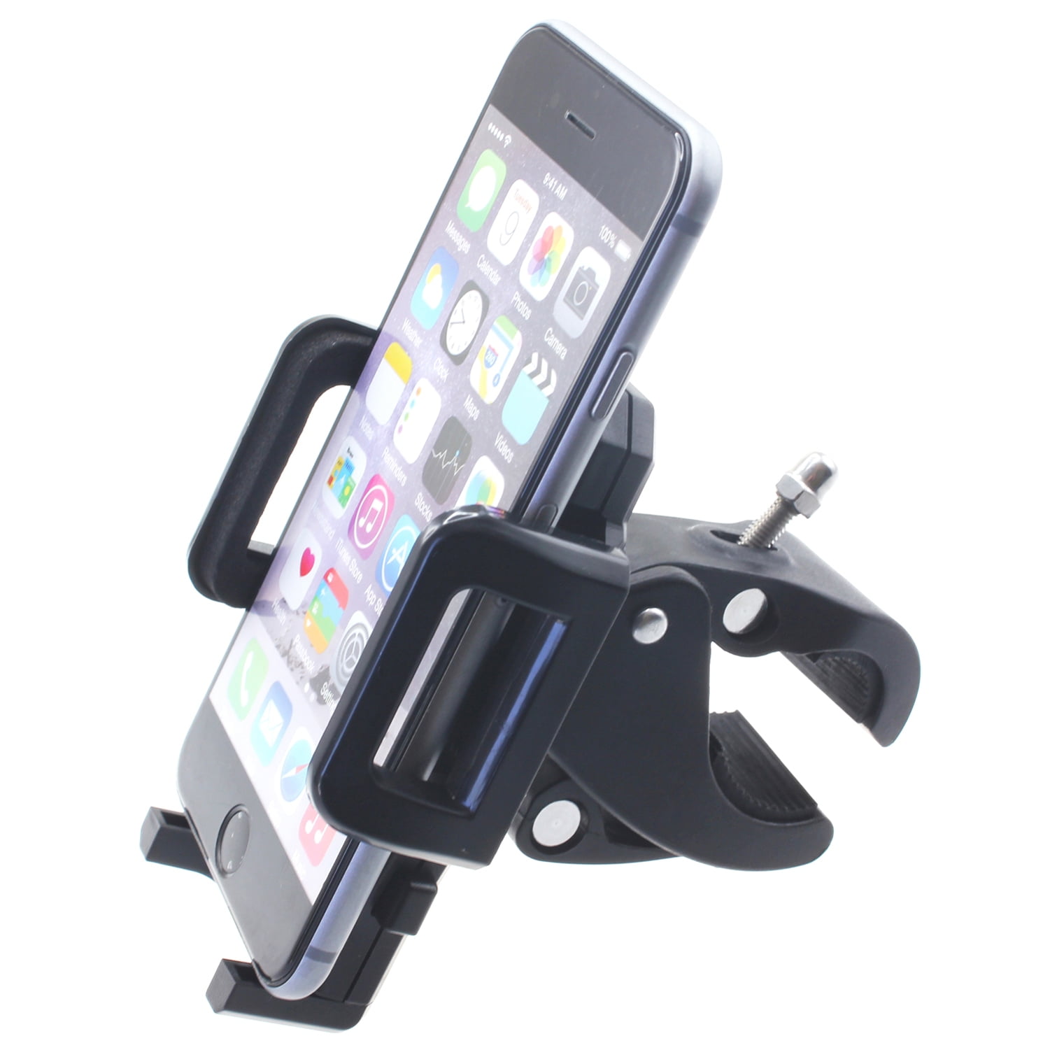 Handlebar Bicycle Mount for Samsung Galaxy S20 Fan Edition Phone - Holder Bike Cradle Dock Swivel Heavy Duty G9V Compatible With Galaxy S20 Fan Edition Model
