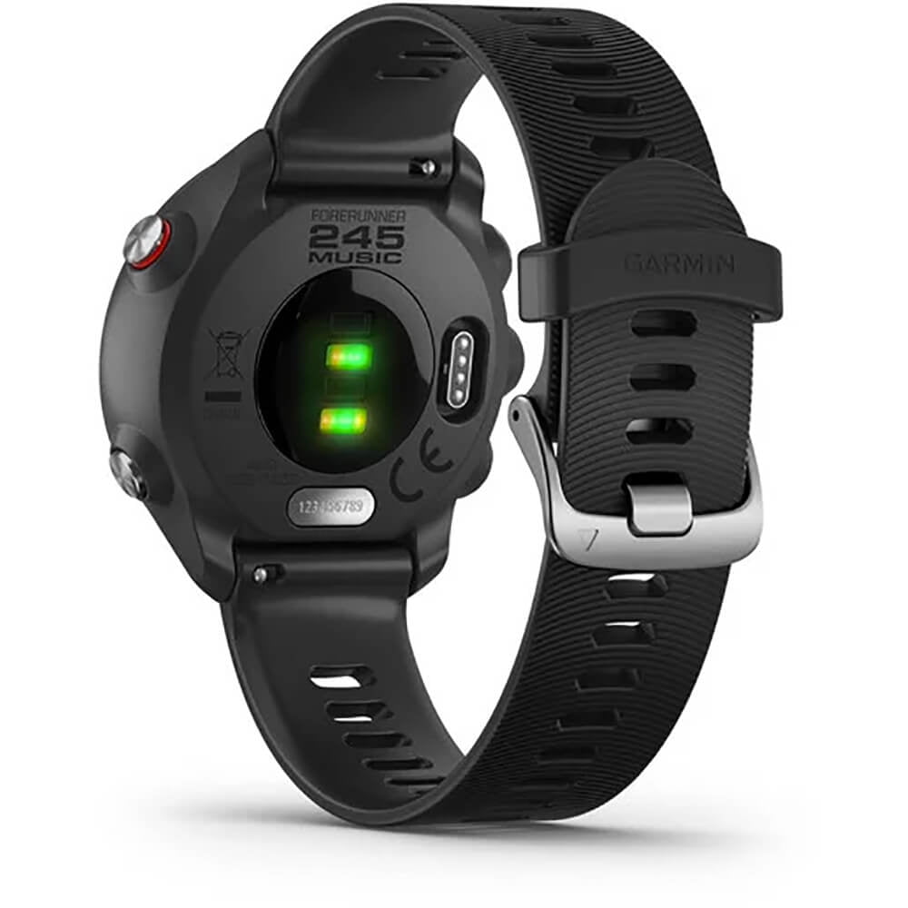 Forerunner® 245 GPS Running Smartwatch with Music in Black