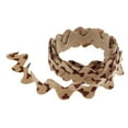 thumbnail image 3 of Cinta De Adorno De Manualidades Por El Patio En Patrón De Ondulado - Manualidades, Decoraciones Rústicas De Boda, Decoración Del H bronceado suave Baoblaze cinta de corte de encaje de terciopelo, 3 of 7