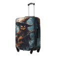 thumbnail image 3 of Luggage Cover Anti Scratch, Halloween Pumpkin Guitarist Elastic Suitcase Protector Suitcase Covers for Luggage Fits 18-32 Inch Luggage, 3 of 6