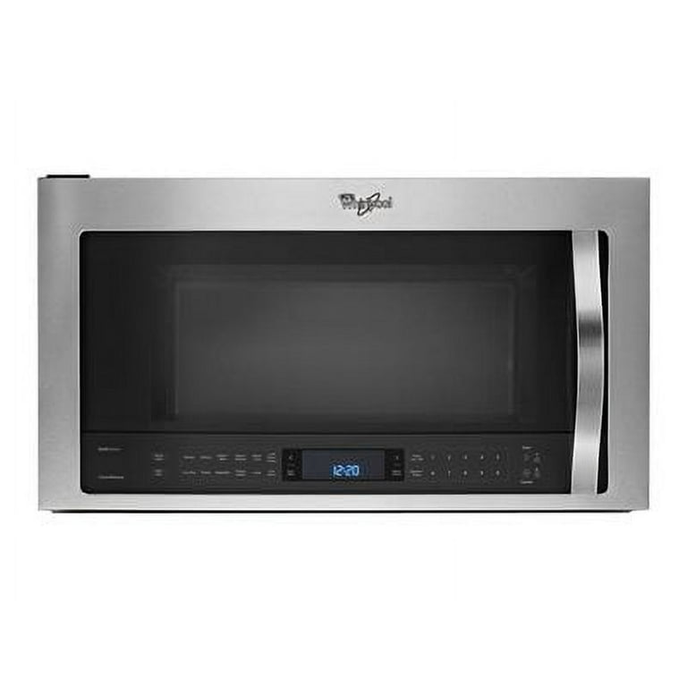 Whirlpool WMH73521CS Microwave oven over range 2.1 cu. ft 1100 W stainless steel with built in exhaust system