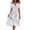 Purple, variant on longantii Summer Dresses for Women Elegant Floral Print Chiffon Midi Dresses Short Sleeve Ruffle Flowy Prom Dress V Neck Boho Beach Vacation Sundresses Sky Blue XXL