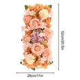 thumbnail image 2 of Wedding Venue Flower Arrangement, Silk Flower Decor, Romantic Wedding Aisle Decorations, Artificial Floral Centerpiece, 52cm Durable and Easy to Install, 2 of 7