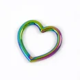 thumbnail image 1 of Hebillas de anillo redondo de Metal, correa para bolso, correas de cadena, conector en forma de corazón, anillos de ajuste, accesorios de Hardware DIY, 5/10/20 piezas, 1 of 5