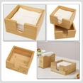 thumbnail image 6 of Wooden Napkin Holder: Tabletop Tissue Dispenser & Organizer, 6 of 7