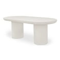 thumbnail image 2 of Moe's Home Collection Rocca Dining Table Concrete White, 2 of 8