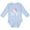 AE-Light Blue, variant on Inktastic Grammy and Grandpa Love Me Girl Unicorn Girls Long Sleeve Baby Bodysuit