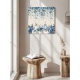 thumbnail image 5 of Wall Art Prints, Blue Pumpkins Fall Framed Canvas Prints for Bedroom Living Room Bathroom Office, Thanksgiving Eucalyptus Leaf Rustic Gallery Wrap Wall Art Poster for Gifts Home Decor 12"x12", 5 of 9