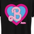 thumbnail image 3 of Barbie the Movie - Heart Crest - Women's Short Sleeve Graphic T-Shirt, 3 of 5
