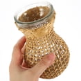 thumbnail image 2 of BEADCEST Vintage Rattan Woven Flower Vase Beige 1Pack 5.1x2.4x2.4in, 2 of 6