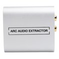 thumbnail image 3 of Rdeghly Décodeur Audio Convertisseur d'Arc Extracteur Numérique Haute Définition Interface Multimédia Argent, 3 of 8