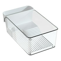 Semiaquatic Turtle Habitat Tank with Basking Platform and Vase Indoor Terrarium for Small and Amphibians