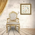 thumbnail image 3 of Urban, Mary 26x26 Gold Ornate Wood Framed with Double Matting Museum Art Print Titled - Farm Market Pattern IA, 3 of 4