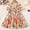 A Multicolor, variant on ITSAME Dress for Toddler Girls, Floral Print Ruffle Round Neck Summer Fashion Casual Sleeveless Dress Multicolor 3-4T