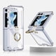 thumbnail image 1 of For Samsung Galaxy Z Flip 5 Case With Ring, Ultra Thin Transparent All-round Shockproof Protection Case For Samsung Galaxy Z Flip 5 5g, 1 of 1